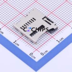 KH-TF035 SD Card / Memory Card Connector SMD Connector Self-Return Type Card Holder - Product Image 1