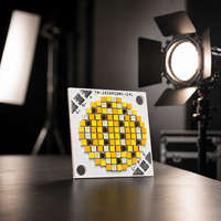 Émetteur LED COB IR 350W 2824 RGBCW sans scintillement, haute puissance, CRI 95, garantie 3 ans pour la photographie de studio professionnelle et le cinéma