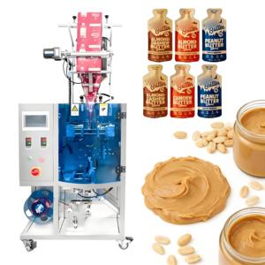 Nouvelle machine de remplissage automatique de sachets de beurre de cacahuète pour sauces épaisses et pâtes de cacahuète, machine d'emballage de sachets en forme de bouteille - Product Image 1