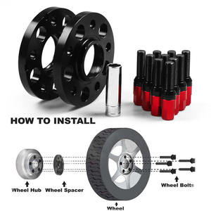 Kit de modification de moyeu de roue pour BMW Mini, 14*1.25, acier allié, aluminium, joint élargi avec boulons, entretoises de roue adaptées - Product Image 1