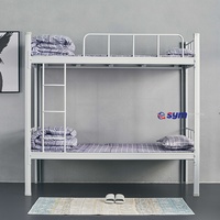Cadre de lit en métal pratique, base de lit plateforme en acier robuste optimisée pour les espaces de chambre à coucher restreints