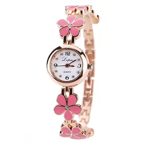 Top marque de luxe Bracelet trèfle montre à Quartz dames femmes montres-bracelets mode heure femme horloge reloj mujer relogio feminino