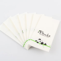 Serviettes en papier Airlaid personnalisées imprimées 1 pli 40*40cm – Serviettes de table de luxe en promotion – Serviettes de poche pour compagnies aériennes