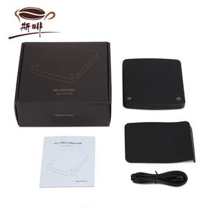 Balance de cuisine numérique portable NIBU en ABS avec minuteur, design antidérapant, capacité 10 kg, précision 1g, pour peser le café, fabriquée en Chine - Product Image 3