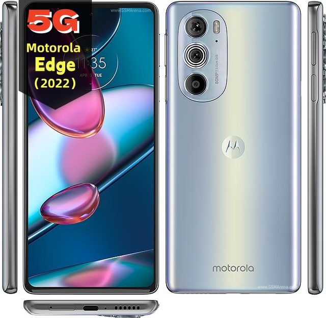 Unlocked for Edge 2022 Re-Newed 5G LTE Smartphone OLED Display 144Hz Octa Core MediaTek Dimensity 1050 5000mAh Spanish Low