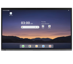 Pantalla Interactiva Digital de 75 Pulgadas con Sensor de Presión, Resolución 4K UHD, Panel Plano Interactivo con Pantalla Táctil IR, Pizarra Inteligente para Reuniones - Product Image 1