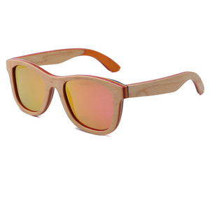 <span class=keywords><strong>Lunettes</strong></span> de soleil polarisées de qualité personnalisées avec protection UV, légères, à monture en <span class=keywords><strong>bois</strong></span> pleine, faites à la main pour hommes et femmes - Product Image 1