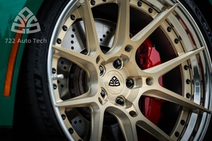 Ruedas Forjadas 722auto Deep Concave de 2 Piezas, 18-24 Pulgadas, 5X112 5X120, para Carreras de Drag, para BMW M2 <span class=keywords><strong>M3</strong></span> M4 G80 G82 - Product Image 2