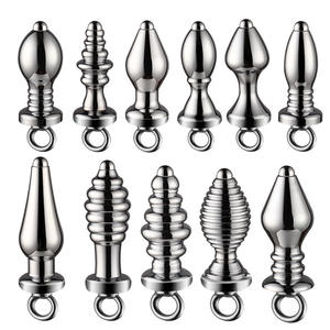 SM大人のおもちゃステンレス金属肛門と膣洗浄器性的オナニー大人の製品 - Product Image 1