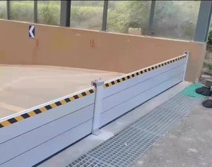 Alüminyum Sel Kontrol Bariyeri Genişletilebilir Yeniden Kullanılabilir Acil Durum Su Koruması Dış Mekan Konut Kapı Koruması Hayat Kurtarıcı - Product Image 2