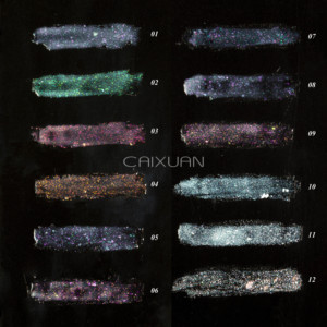 Caixuan-<span class=keywords><strong>Base</strong></span> de brocado de alta calidad, 12 colores, 1Kg, embalaje, cubierta de purpurina, <span class=keywords><strong>Base</strong></span> de goma, 2022 - Product Image 5