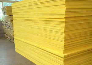 Panneau rigide en fibre <span class=keywords><strong>de</strong></span> <span class=keywords><strong>verre</strong></span> <span class=keywords><strong>de</strong></span> laine M3 DThermalensity <span class=keywords><strong>Verre</strong></span> isolant 48kg 25-150mm 1200 Mm 600 Mm Cn;tia <span class=keywords><strong>Jaune</strong></span> Yekun Gratuit - Product Image 2