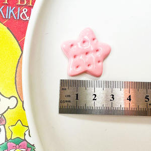 Rose Série Coeur Princesse Arc Résine Mignon Rêve Ours Charme Nail Art Déco Ornements Diy Charmes Accessoires - Product Image 3