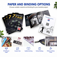 Impression de brochures de magazines de mode en couleur pleine page, sur mesure, OEM ODM