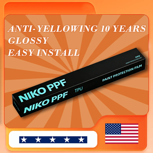 Película Protectora de Pintura TPU Premium Anti-Amarilleo de EE. UU., PPF Mate, Rollo de Vinilo para Envolver Autos, Rollo de Vinilo para Autos - Product Image 5