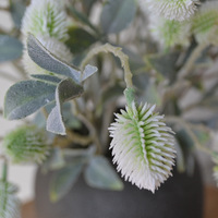 Vente en gros de feuilles artificielles en plastique de haute qualité à tige unique de 60 cm pour la décoration de la maison, les fêtes, les mariages, les arrangements floraux