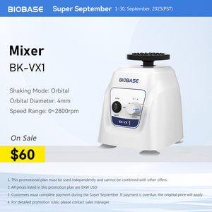 BIOBASE China Mezclador <span class=keywords><strong>de</strong></span> <span class=keywords><strong>Laboratorio</strong></span> <span class=keywords><strong>de</strong></span> Sobremesa <span class=keywords><strong>de</strong></span> Bajo Ruido y 3000 rpm, Agitador Orbital, Mini Mezclador para Cultivo Líquido - Product Image 6