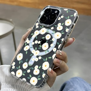 เคสโทรศัพท์มือถือลายดอกเบญจมาศป้องกันการตกสำหรับ16 17 Air 15 14 13 12 11 Pro 16E โรงงาน - Product Image 1