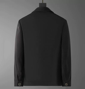 Giacca Business da <span class=keywords><strong>Uomo</strong></span> di Mezza Età con Revers, Nuova Collezione Moda <span class=keywords><strong>Primavera</strong></span> Autunno 2025 - Product Image 3