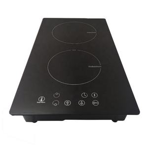 Placa de Cocina Eléctrica de Dos Quemadores, 3400W, 240V, Estufa de Inducción Doble Integrada - Product Image 2