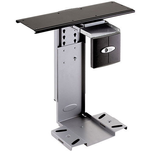 Universal Office Furniture Accessary Host Computer Metal Steel Frame Adjusted Under Table Desk Stand Space Saving CPU Holder