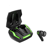 Auriculares TWS con luz LED, cascos inalámbricos para juegos