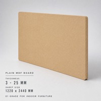 Panneau MDF universel de densité moyenne, panneau de fibres polyvalent pour meubles de toute la maison