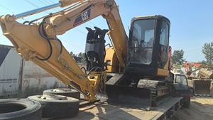 Mini excavadora rippa de alta calidad original cat308c 8ton mini excavadora usada oruga hidráulica envío global rápido - Product Image 3