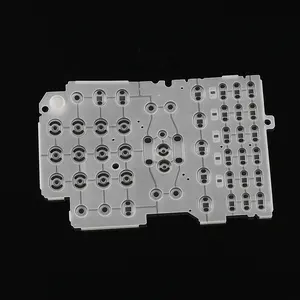 high quality custom conductive element silicone rubber keypad