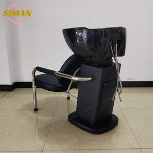 Siman Fabricante Backwash Champú Silla Cama Peluquería Muebles con Gabinetes Taburete para Barbería - Product Image 3