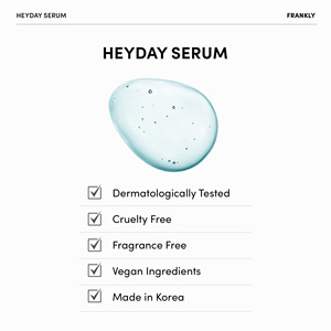 Suero FRANKLY Heyday, Hidratación Profunda, Pantenol y Ácido Hialurónico, Antienvejecimiento, Calmante para Piel Seca y Sensible - Product Image 2