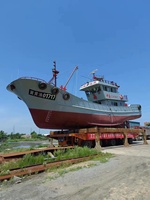 Bateau de pêche à la traine en acier, bateau de pêche en acier, océan, 27m, 88 pieds, meilleure qualité