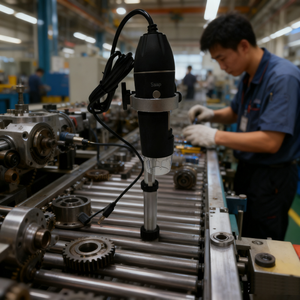 包帯繊維ガーゼ織り綿球構造用のポータブルHD顕微鏡、8つの調整可能なLED付き - Product Image 6