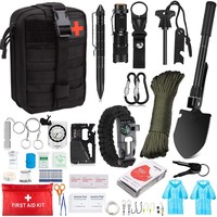 Vente flash Sac de traumatologie Équipement de plein air Trousse de survie Trousse de premiers soins tactique pour le camping