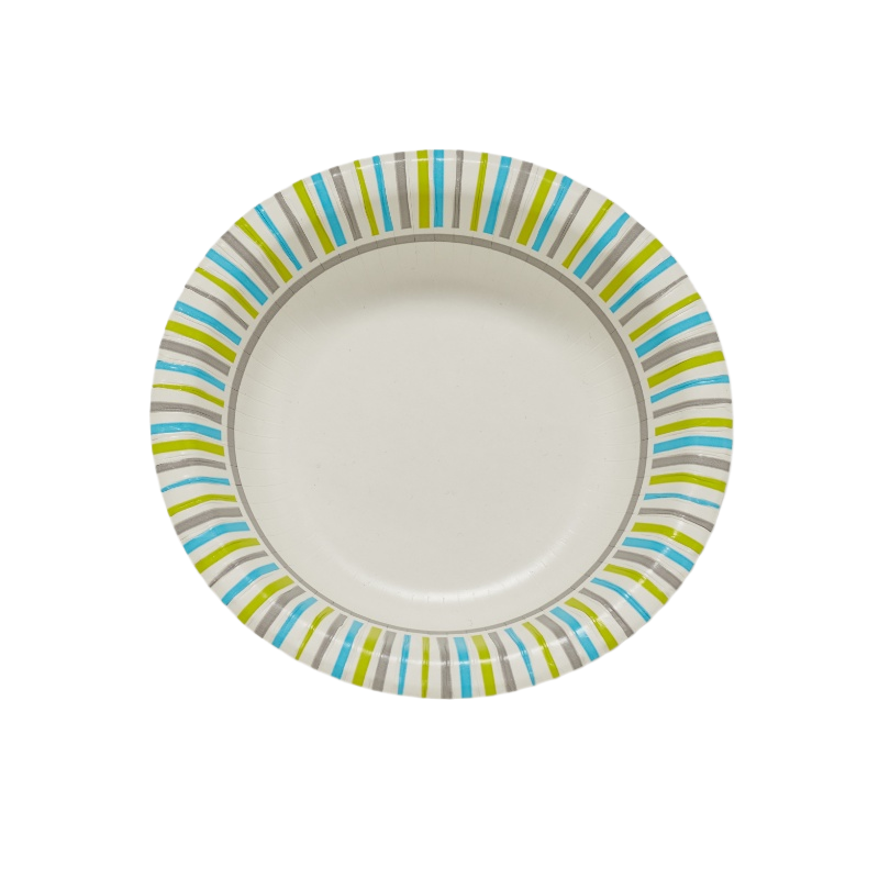 High Quality Fully Eco-Friendly Biodegradable Food Grade Disposable Paper Tray Plates/Bowls Custom Colors Salad Multiple Sizes