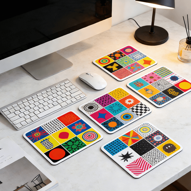 Topjlh Wholesale Custom Sublimation Silicone Mouse Pad, Personalized Photo Logo Print Blank Bulk