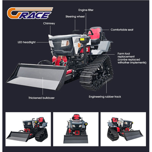 Trattore Cingolato Agricolo Mini Cinese da 25HP, 35HP, 60HP, 80HP, 50HP con Accessori - Prezzo di Fabbrica - Product Image 2
