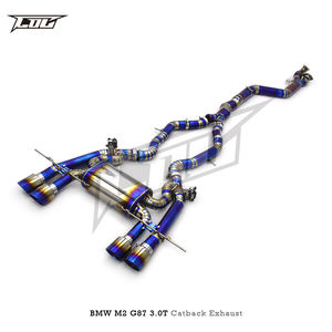 Systèmes d'échappement Catback en titane OEM Performance pour BMW M2 G87 2023 Boska Racing Sport Car Silencieux à soupapes Fabriqué en Chine - Product Image 3