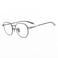 Lunettes de conduite hexagonales en titane pour hommes et femmes, pour tous les visages, lunettes optiques pour presbytie, marchands vérifiés, Nouvel An 2026