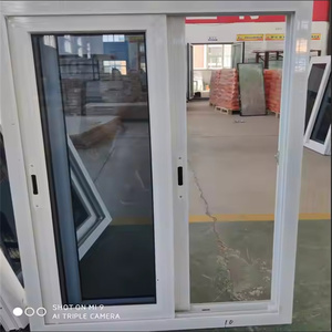 Fenêtres intérieures en PVC UPVC bon marché Grilles Fenêtre coulissante en PVC avec design de gril pour <span class=keywords><strong>baie</strong></span> - Product Image 3