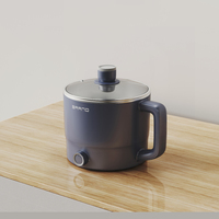 Fabricant Vente chaude Poêles électriques multifonctionnelles de 1,5/1,8 litre, marmite électrique multifonctionnelle, bouilloire électrique, cuiseur électrique
