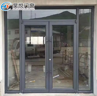Portes et fenêtres en aluminium à rupture de pont thermique, isolation phonique et thermique, sur mesure