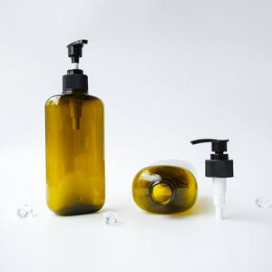 Bouteille en plastique PET de forme plate de 500ml de marque personnalisée de l'usine du Vietnam Design moderne pour shampooing de soins individuels et nettoyant pour le visage - Product Image 6