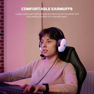 <span class=keywords><strong>Fantech</strong></span> ชุดหูฟังสำหรับเล่นเกม USB แบบมีสาย HG30พร้อมไมค์ชุดหูฟังลดเสียงรบกวนไมโครโฟนรอบทิศทางสำหรับเกมเมอร์พีซี - Product Image 4