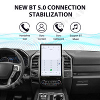 Lecteur multimédia de voiture 16.8 pouces pour Ford Expedition 2018-2021 Android 13 autoradio stéréo lecteur multimédia Carpaly Head Unit