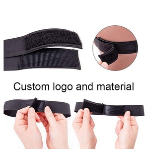 Lady góc miễn phí lặp lại Logo tùy chỉnh nhãn hiệu riêng glueless tóc giả với ban nhạc đàn hồi không trượt tóc ban nhạc Tóc Giả ban nhạc cho các cạnh hairbands - Product Image 4