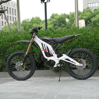 2026 Edisi Putih Baru 10KW Surron Light Bee X Sepeda Motor Listrik Off Road Surron LBX