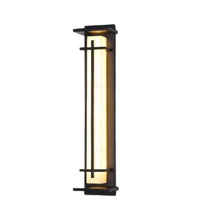 Lampe murale extérieure minimaliste moderne à LED, étanche, pour l'éclairage des portails de villa et de cour ZS0128 - Product Image 5