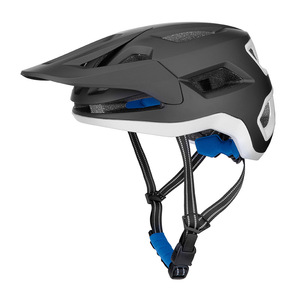 Casque de vélo en fibre de carbone monobloc intégré avec visière large détachable pour le cyclisme sur route et en montagne, casque de sécurité pour vélo - Product Image 1
