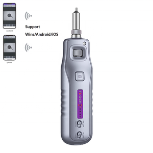 <span class=keywords><strong>Microscope</strong></span> d'inspection à <span class=keywords><strong>fibre</strong></span> optique sans fil 200 grossissement WIFI Fiber <span class=keywords><strong>Optic</strong></span> End Face Inspection Scope FVM105A - Product Image 1